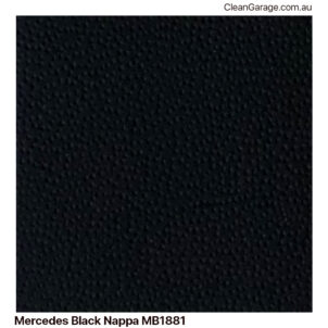 mercedes leather dye colour black nappa